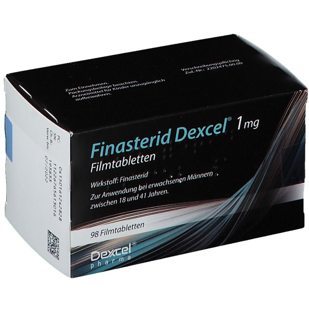 Finasterid Dexcel 1 Mg 98 St Mit Dem E Rezept Kaufen Shop Apotheke