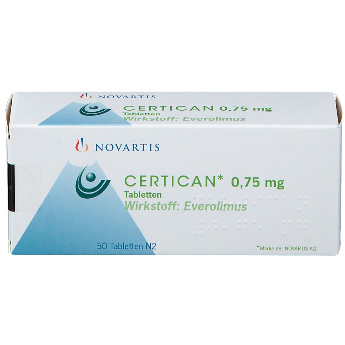 Certican 0 75 Mg 50 St Mit Dem E Rezept Kaufen Shop Apotheke