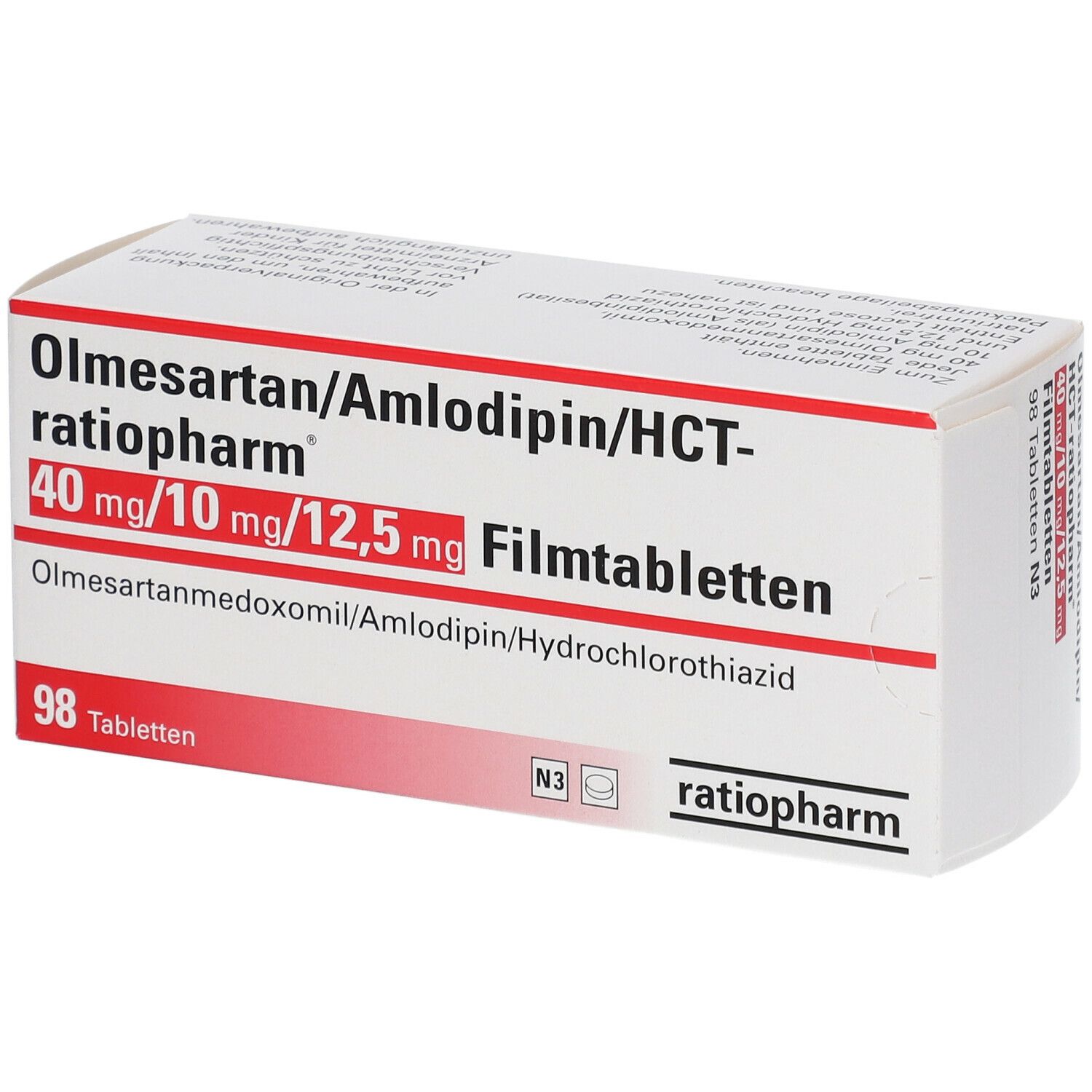 Olmesartan Amlodipin Hct Ratio Mg St Mit Dem E Rezept