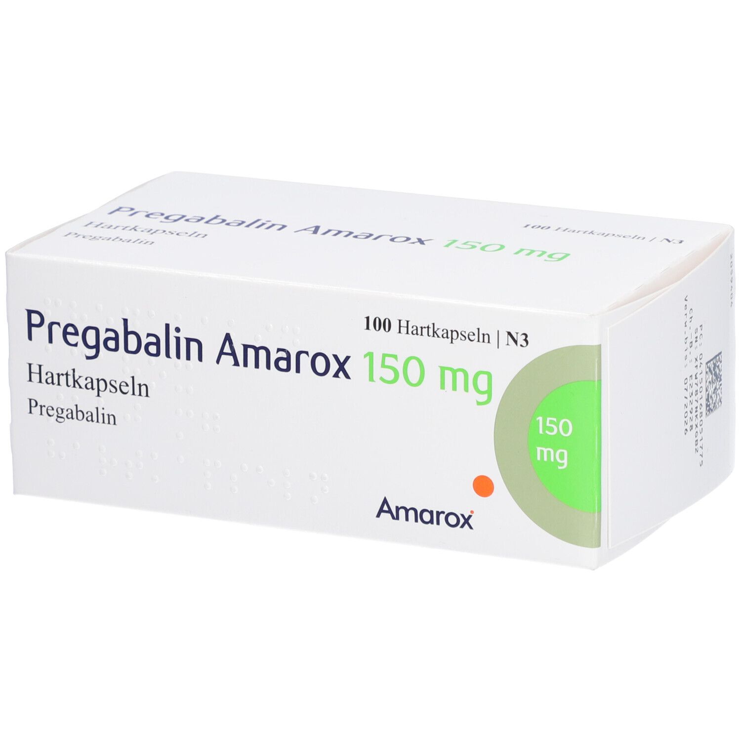 Pregabalin Amarox Mg Hartkapseln St Mit Dem E Rezept Kaufen