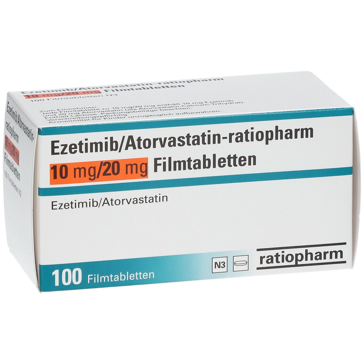 Ezetimib Atorvastatin Ratiopharm Mg Mg St Shop Apotheke