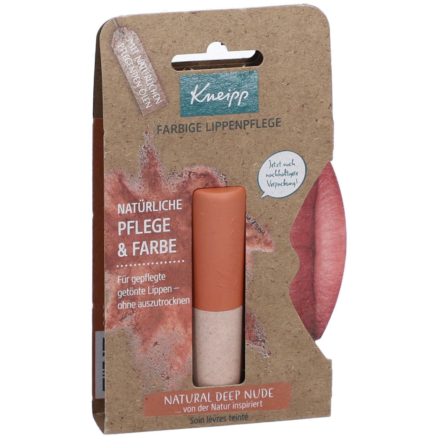 Kneipp Farbige Lippenpflege Natural Deep Nude 3 5 G Shop Apotheke