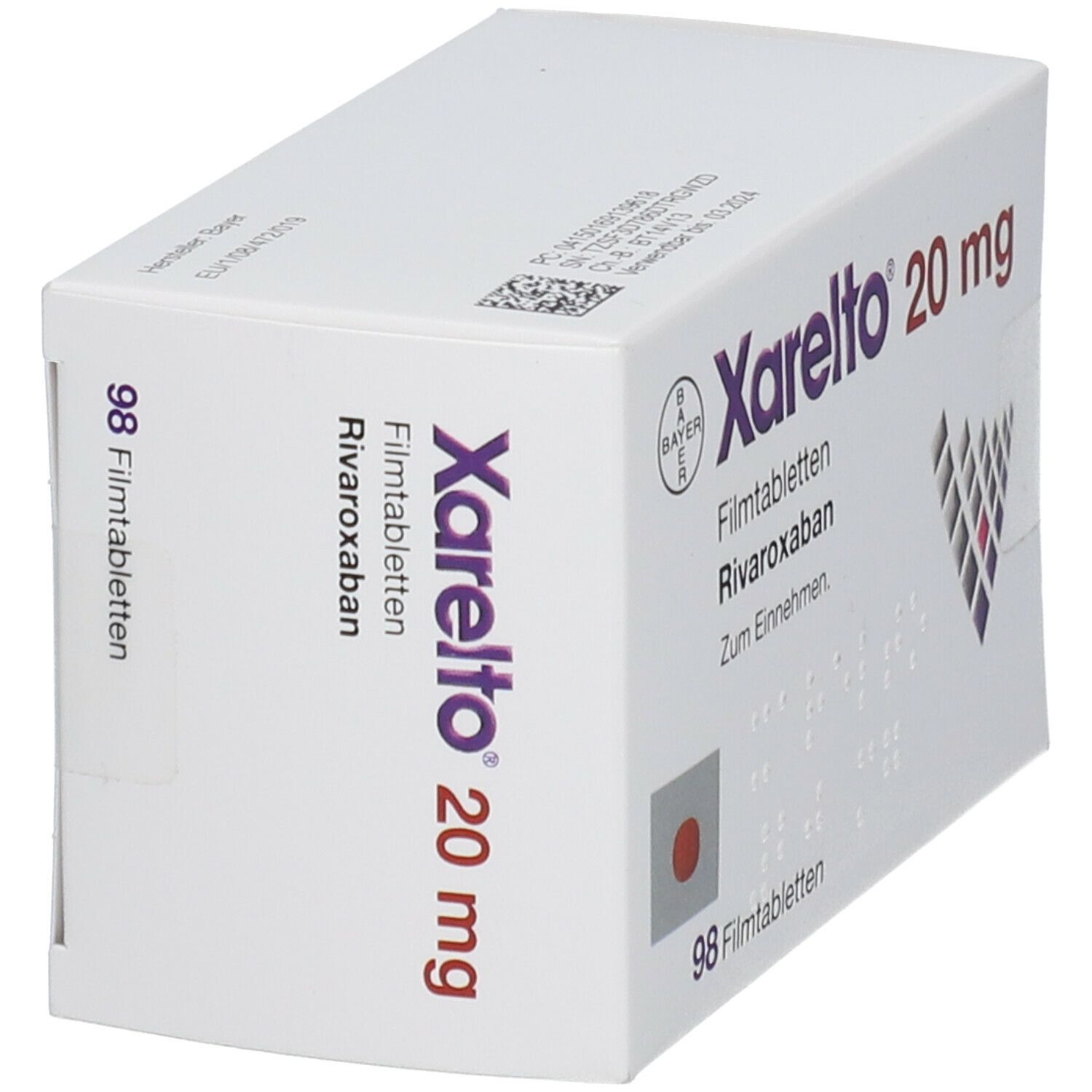 Xarelto Mg Film St Mit Dem E Rezept Kaufen Shop Apotheke