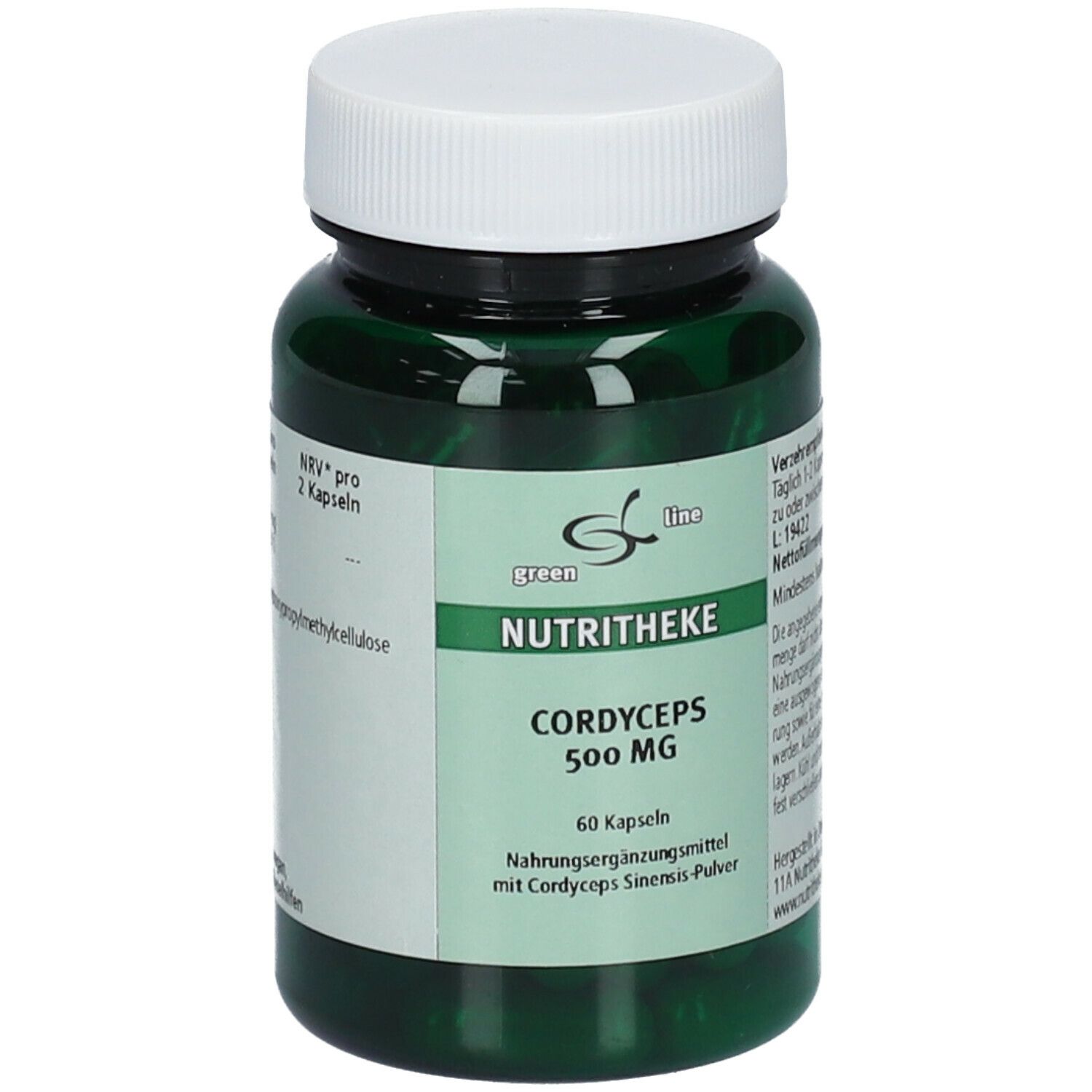 Green Line NUTRITHEKE CORDYCEPS 500 Mg 60 St Shop Apotheke