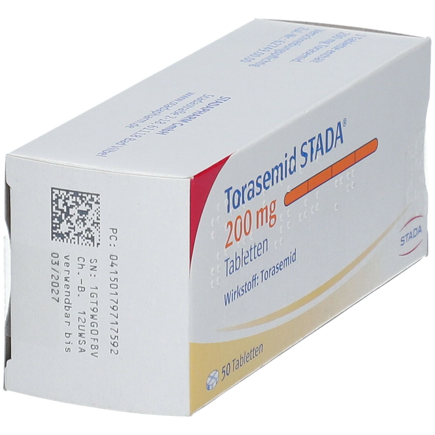 Torasemid Stada Mg Tabletten St Mit Dem E Rezept Kaufen Shop