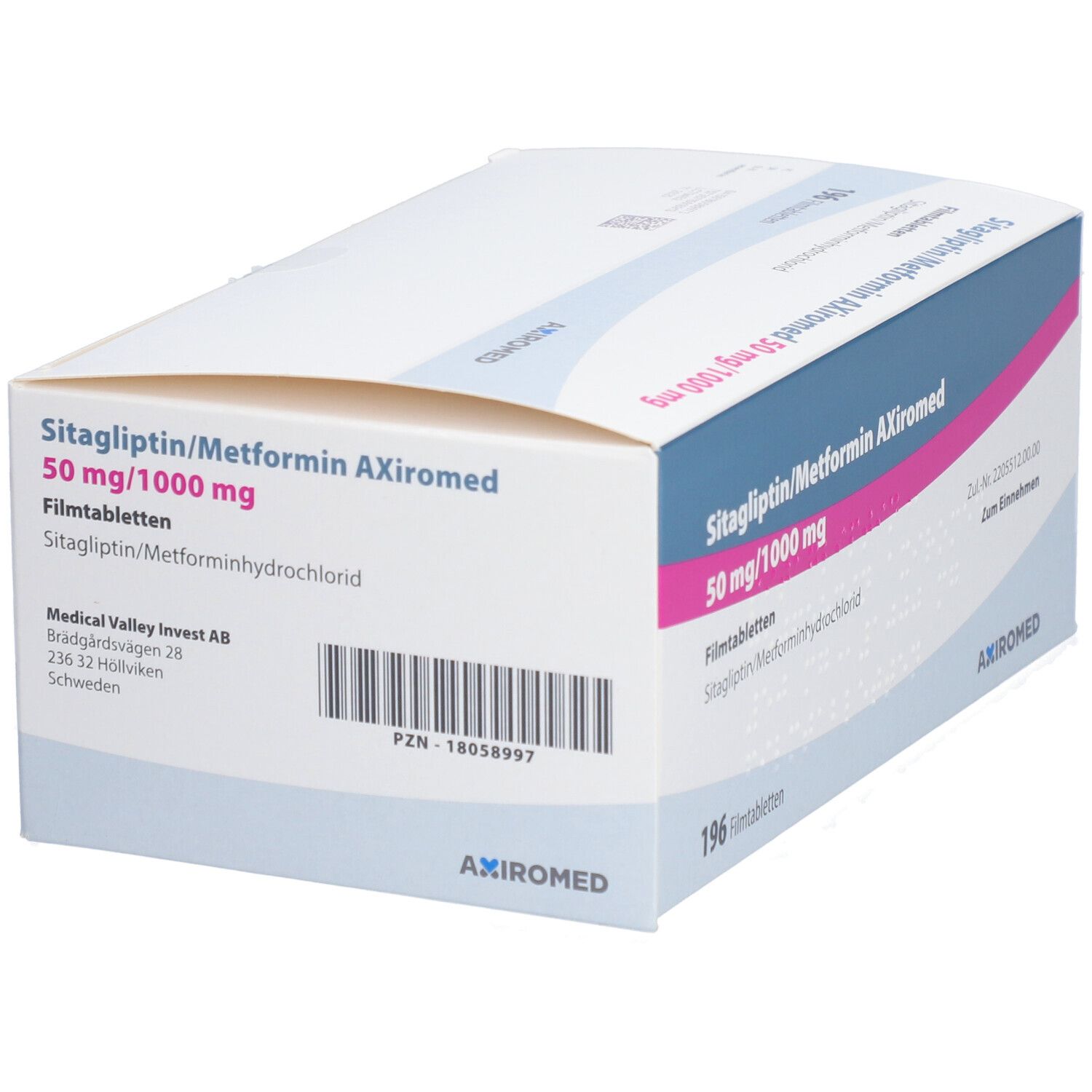 Sitagliptin Metformin Axiromed Mg Mg Fta St Mit Dem E