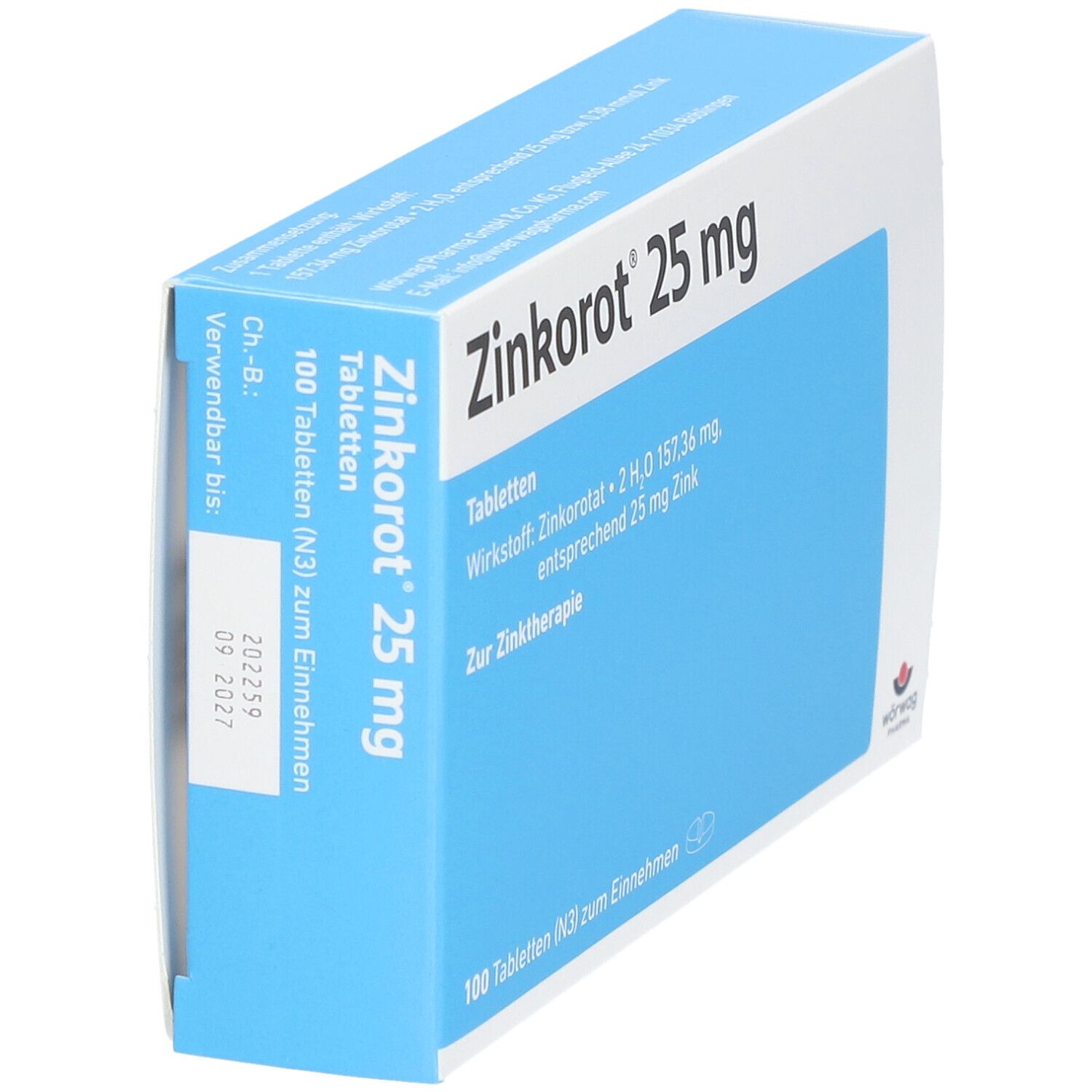 Zinkorot Mg Tabletten St Shop Apotheke