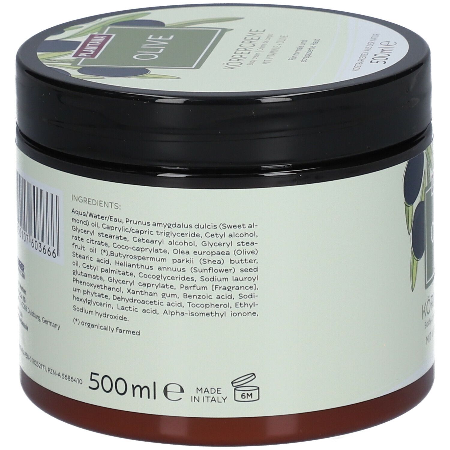 Plantana Olive K Rpercreme Vitamin E Ml Shop Apotheke