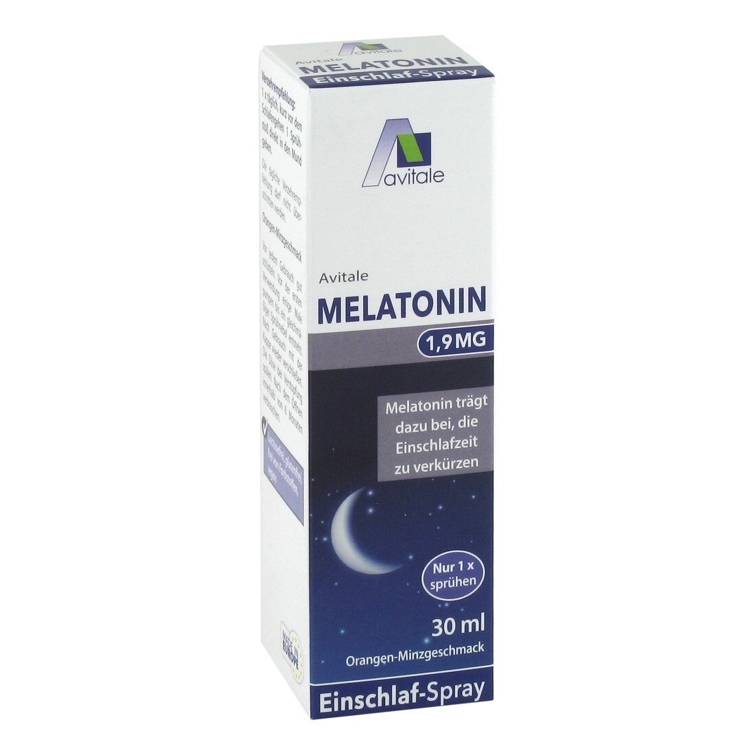 Avitale Melatonin 1 9 Mg Einschlaf Spray 30 Ml Shop Apotheke