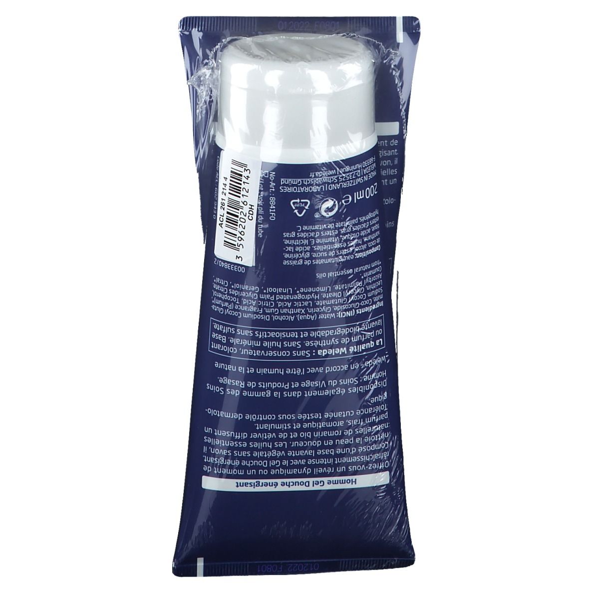 Weleda Homme Gel Douche Nergisant X Ml Shop Pharmacie Fr