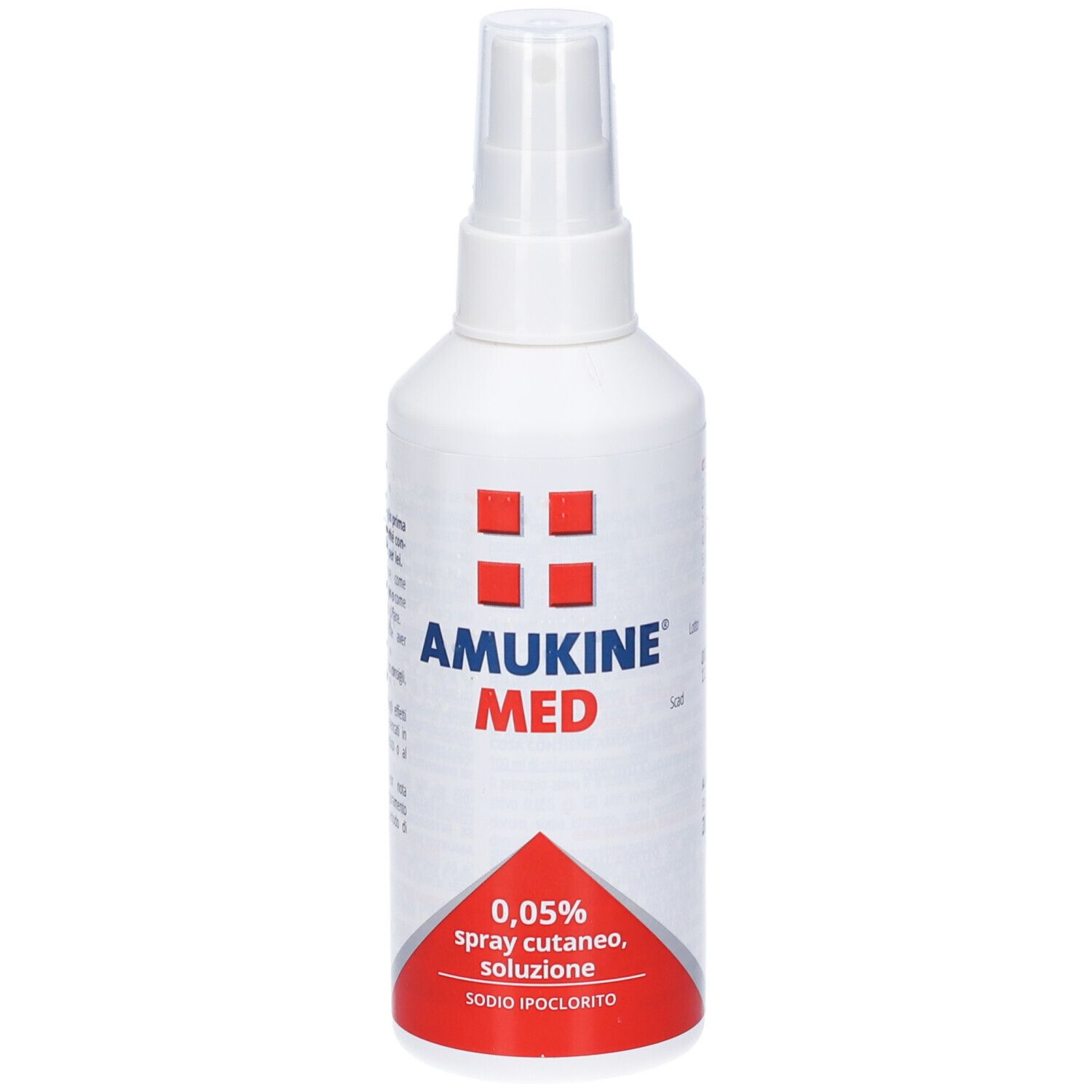 Amukine Med Spray Cutaneo Soluzione Ml Redcare