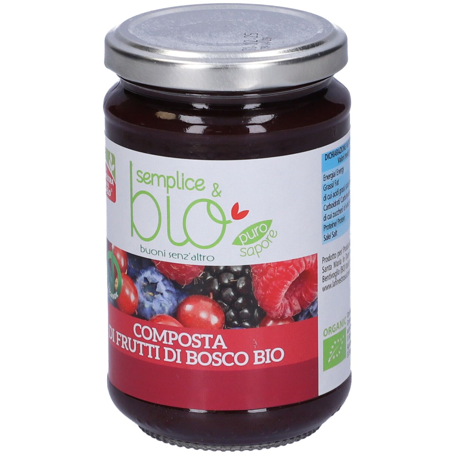 Composta Frut Bosco Sempl Bio 320 G Redcare