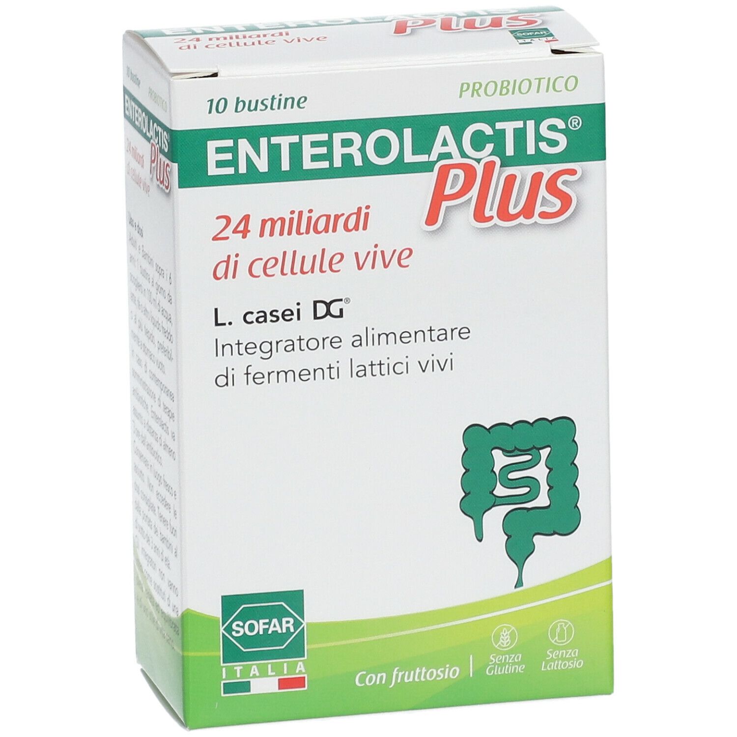 ENTEROLACTIS Plus Bustine 1 Pz Redcare