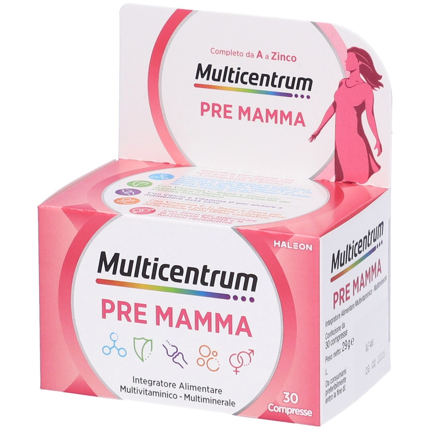 Multicentrum Pre Mamma Integratore Pre Concepimento 30 Pz Redcare