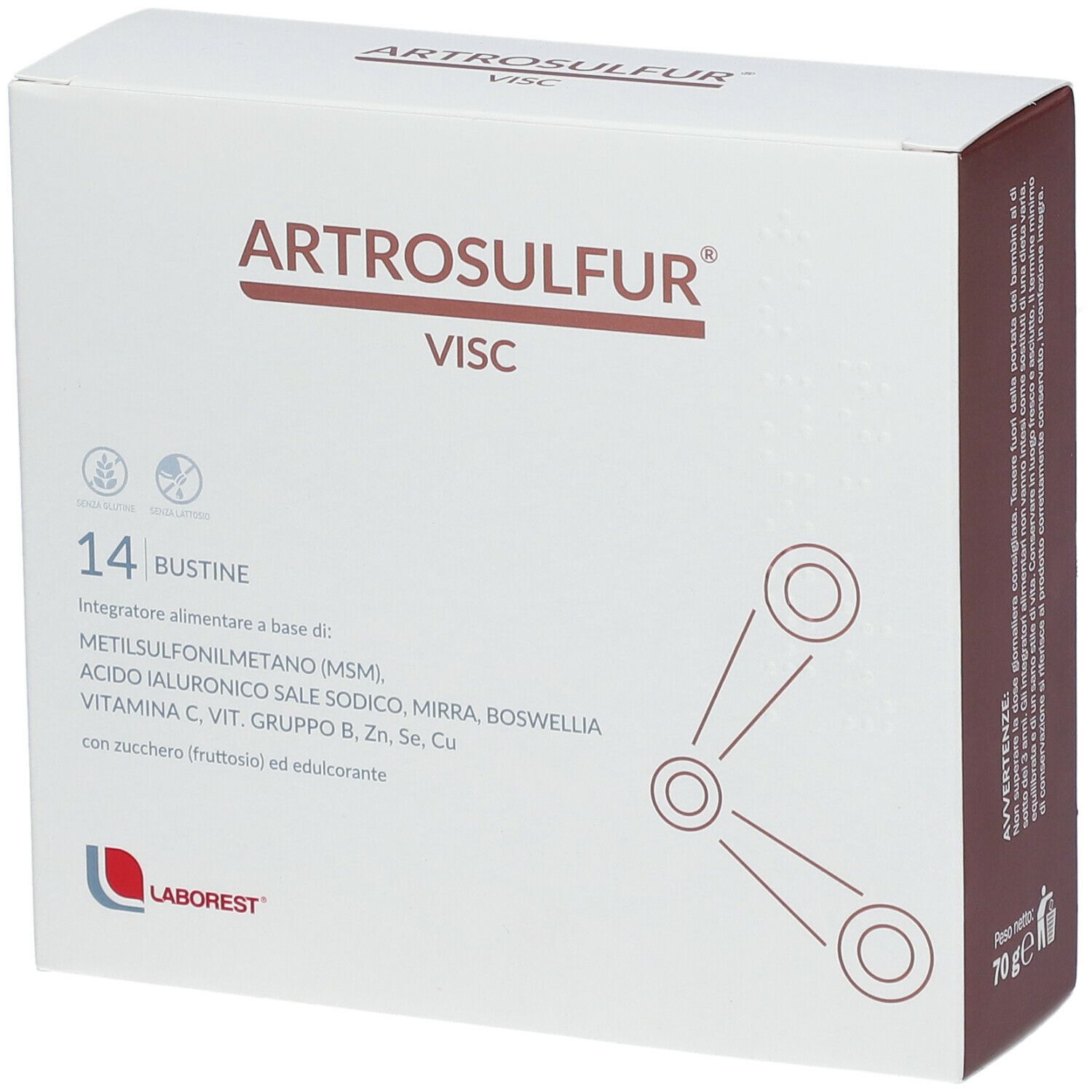 Laborest Artrosulfur Visc Bustine 14 Pz Redcare