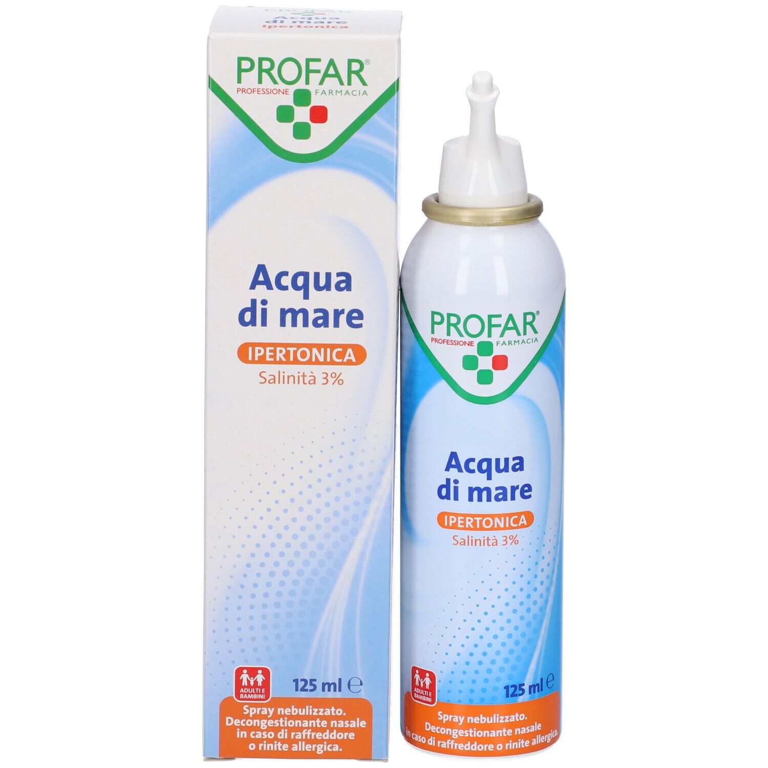 PROFAR Acqua Di Mare Spray Ipertonica 3 125 Ml Redcare