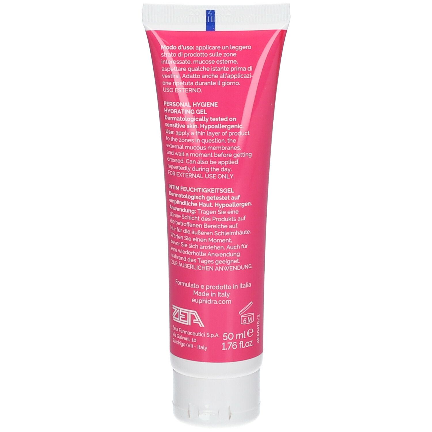 EuPhidra AmidoMio Intimo Gel Idratante 50 Ml Redcare