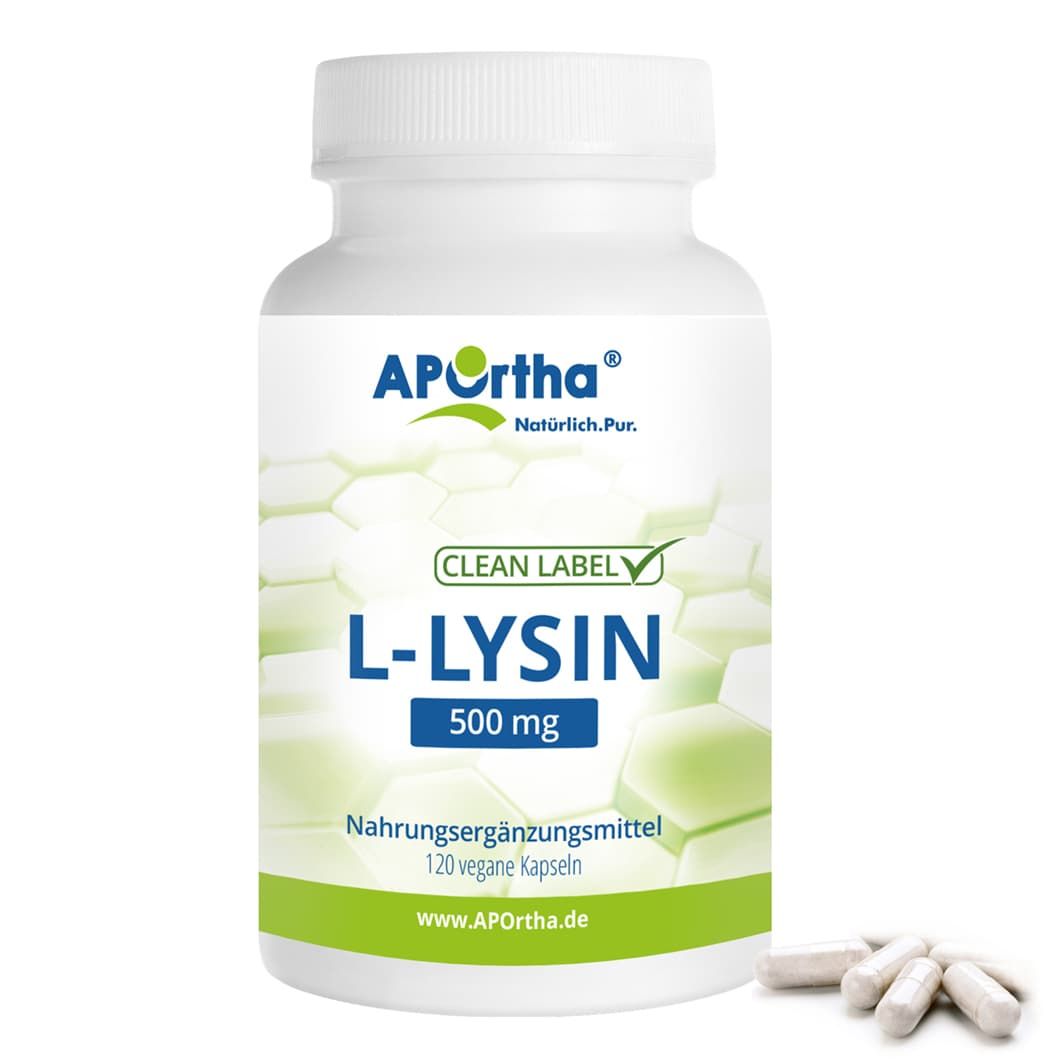 APOrtha L Lysin 500 Mg Kapseln 120 St Shop Apotheke