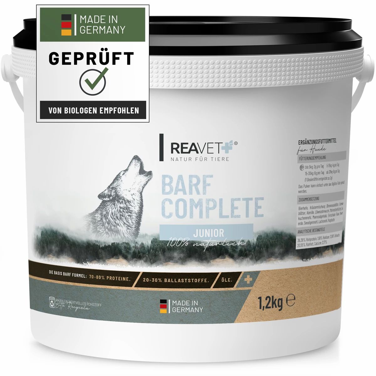 BARF Complete Junior ReaVET 1 2 Kg Shop Apotheke