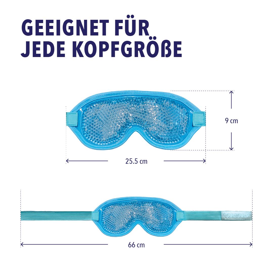 IEA Medical Kühlbrille für Augen Augenkühlmaske Kühlmaske für