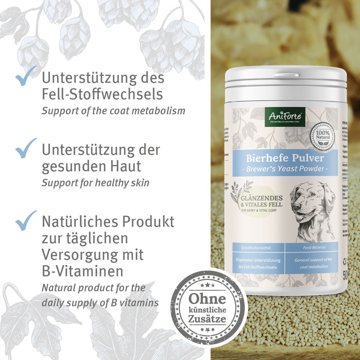 Aniforte Bierhefe Pulver G Shop Apotheke