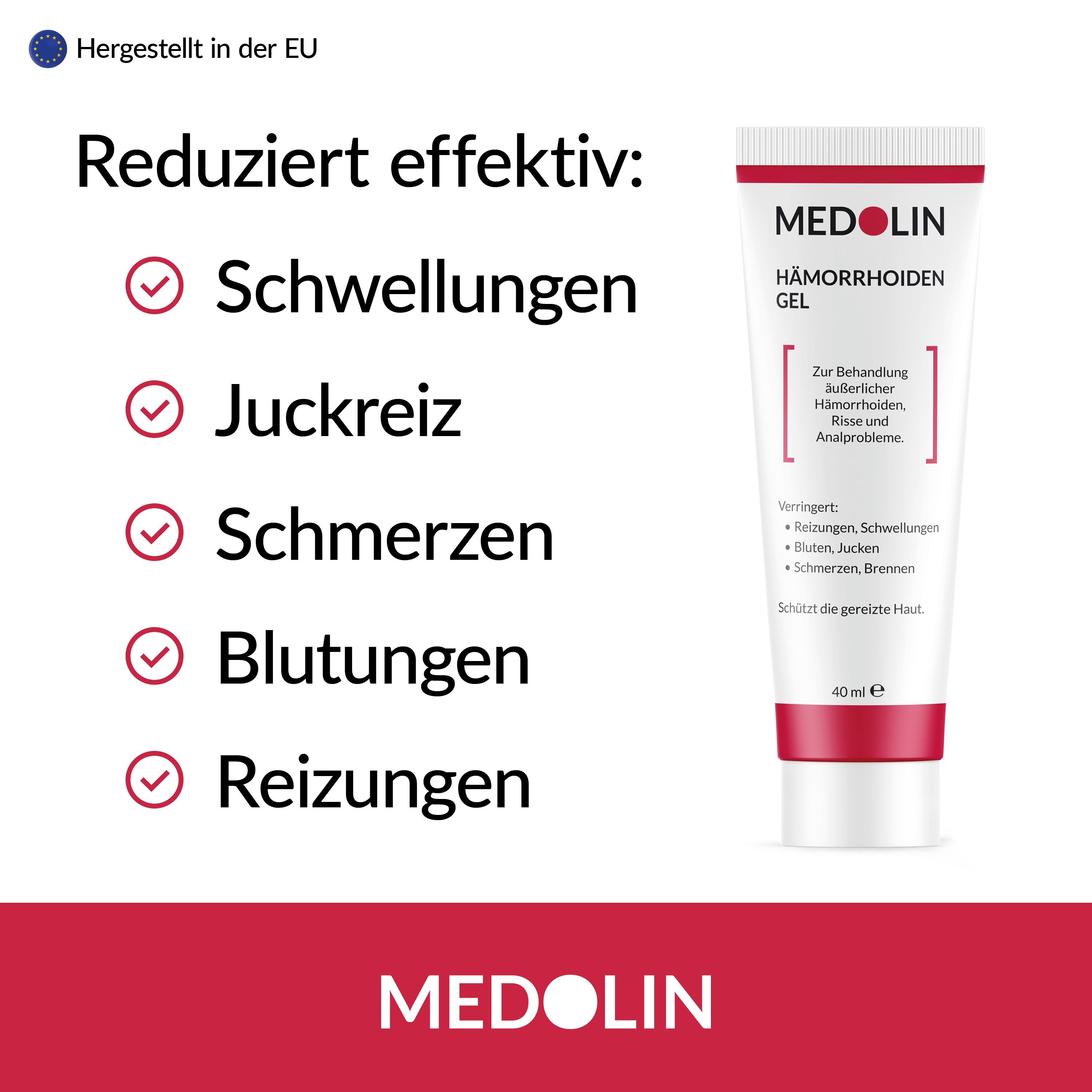 Medolin Hämorrhoiden Gel 3er Set 3x40 ml Shop Apotheke