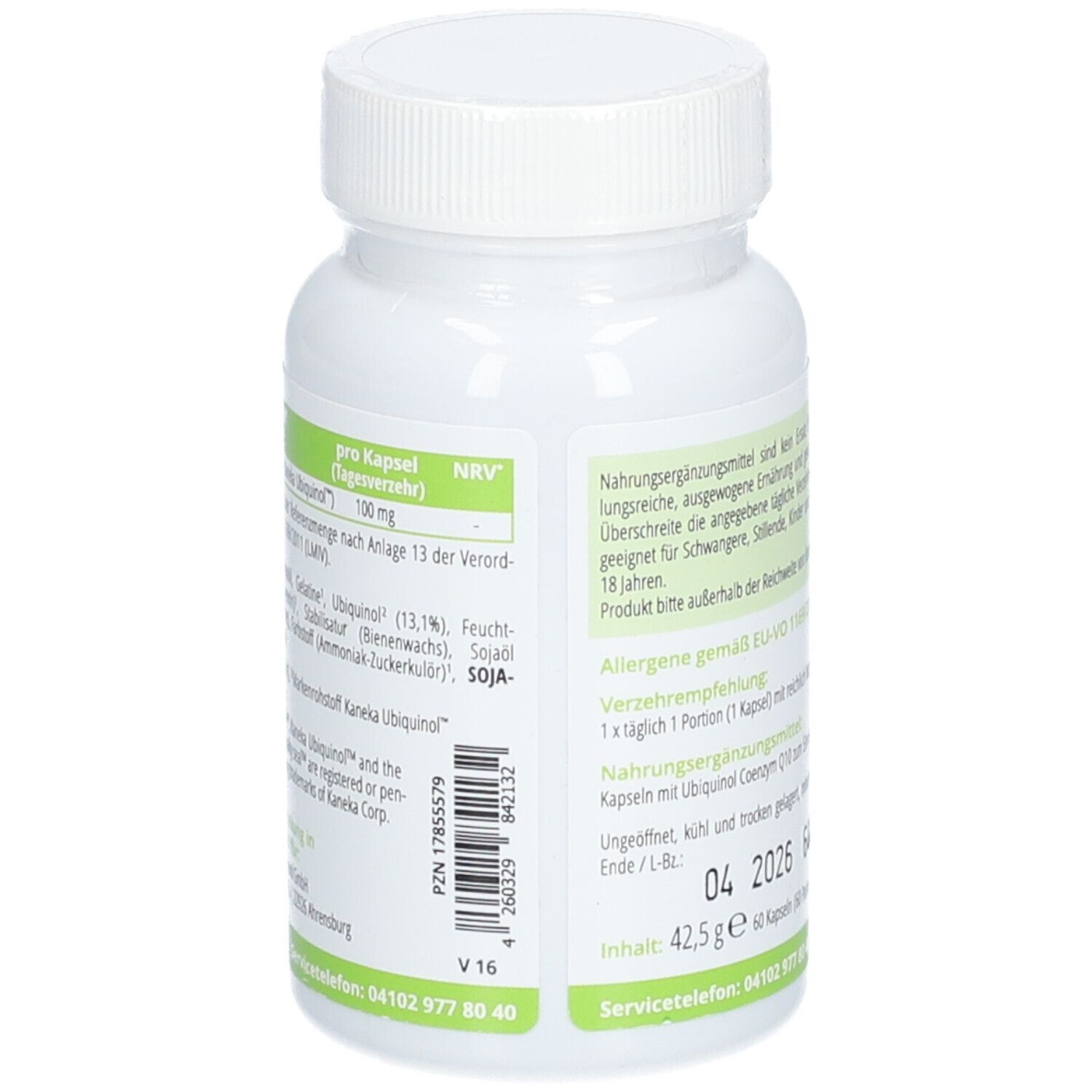 Aportha Kaneka Ubiquinol Coenzym Q Kapseln Mg St Shop