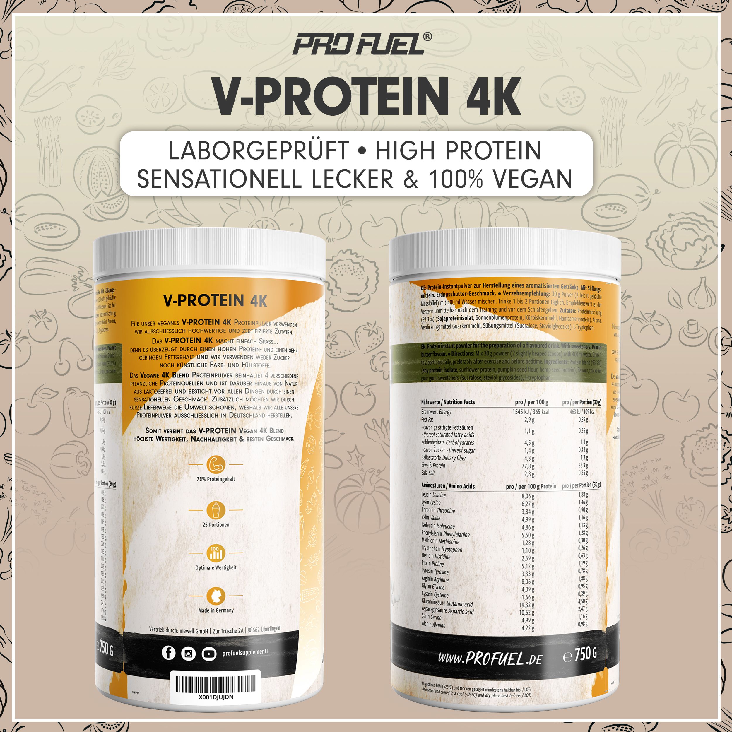 Profuel V Protein K G Shop Apotheke