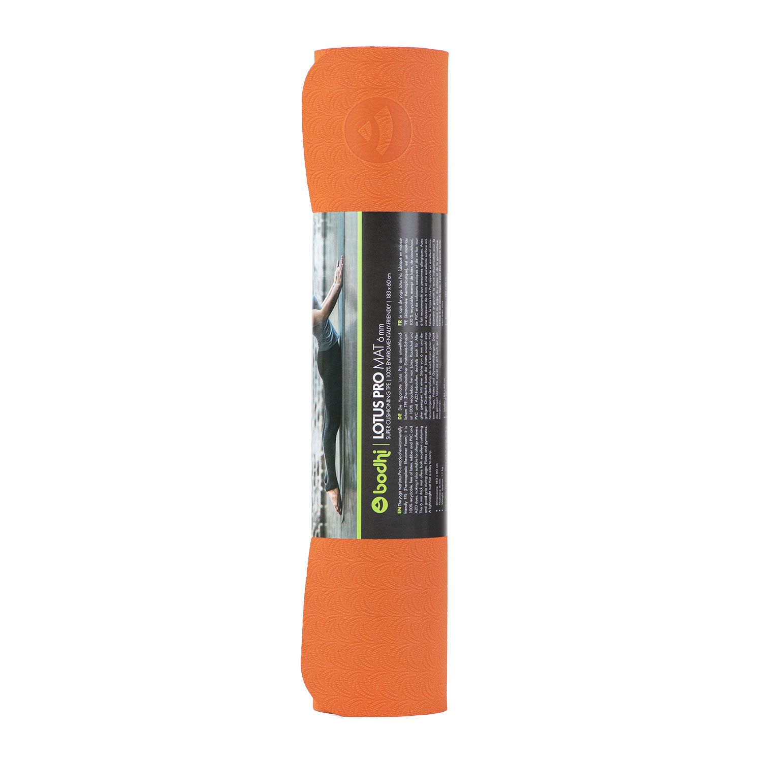 Yogamatte Lotus Pro Tpe Orange Anthrazit O St Shop Apotheke