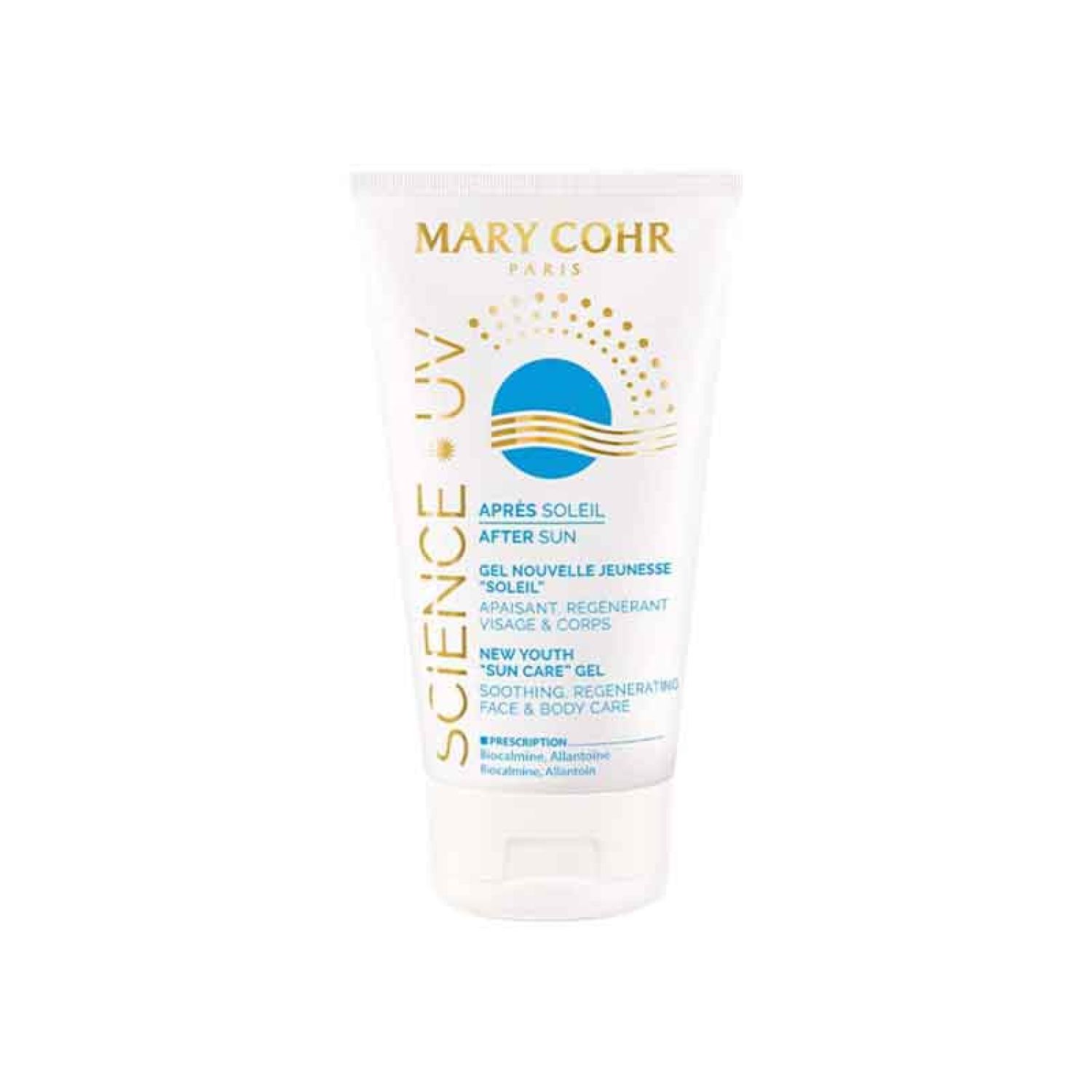 Mary Cohr Paris Ligne Solaire Gel Nouvelle Jeunesse Soleil 150 Ml