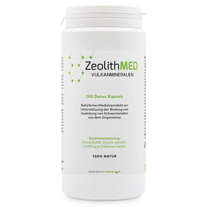 Zeolith MED Detox Kapseln 200 St Shop Apotheke