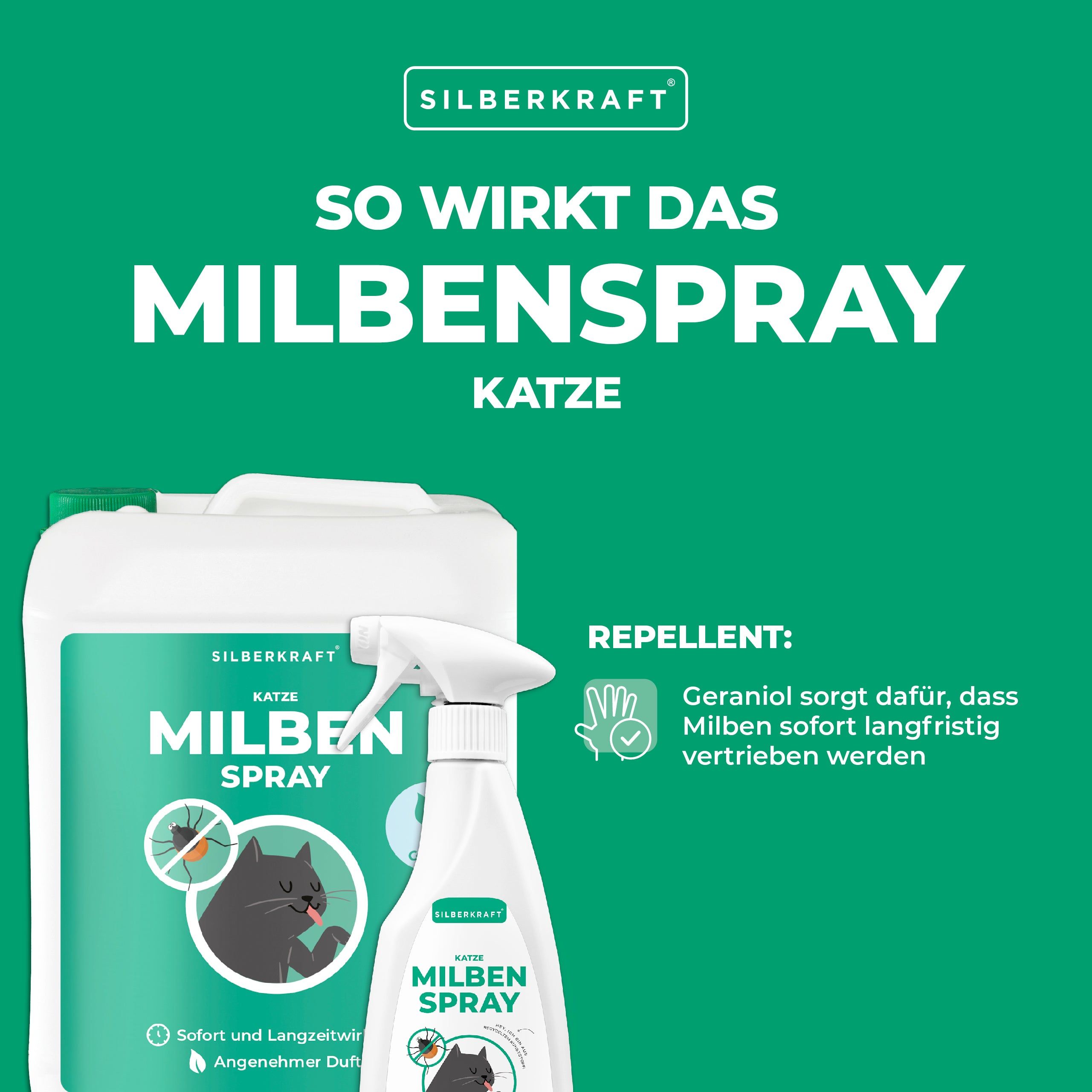 Silberkraft Milbenspray Katzen L Shop Apotheke