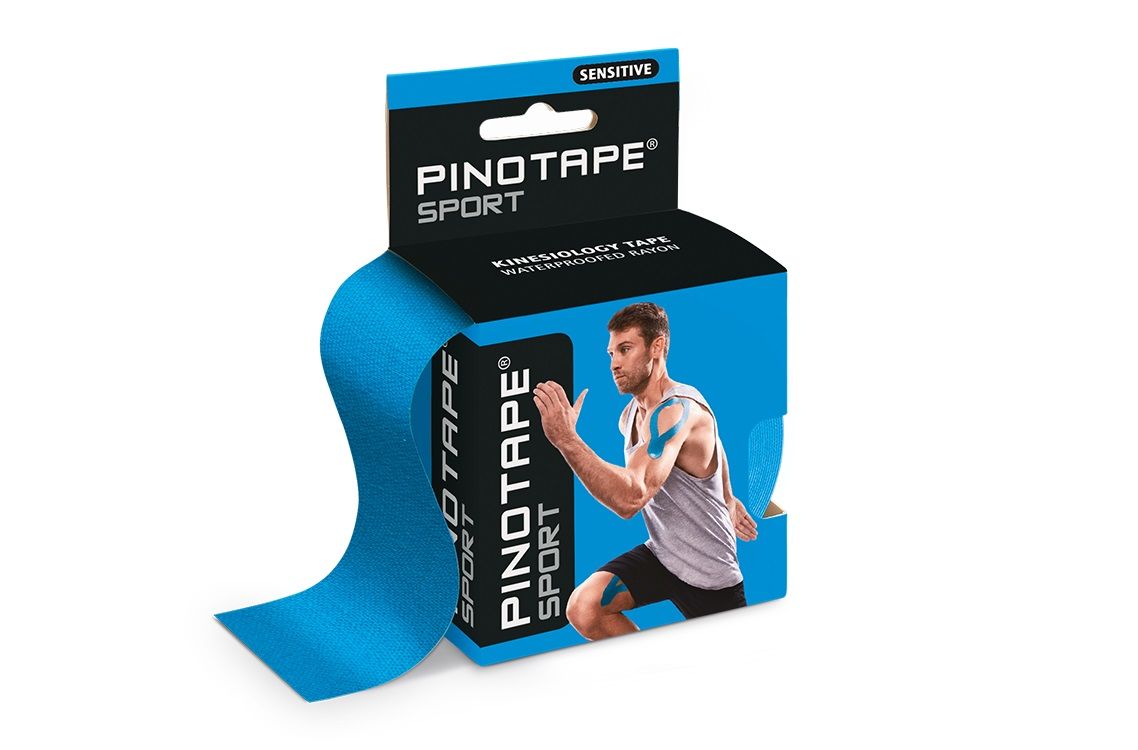 Pinotape Sport Sensitive Kinesiologie Tape Light Blue 5 Cm X 5 M 1 St