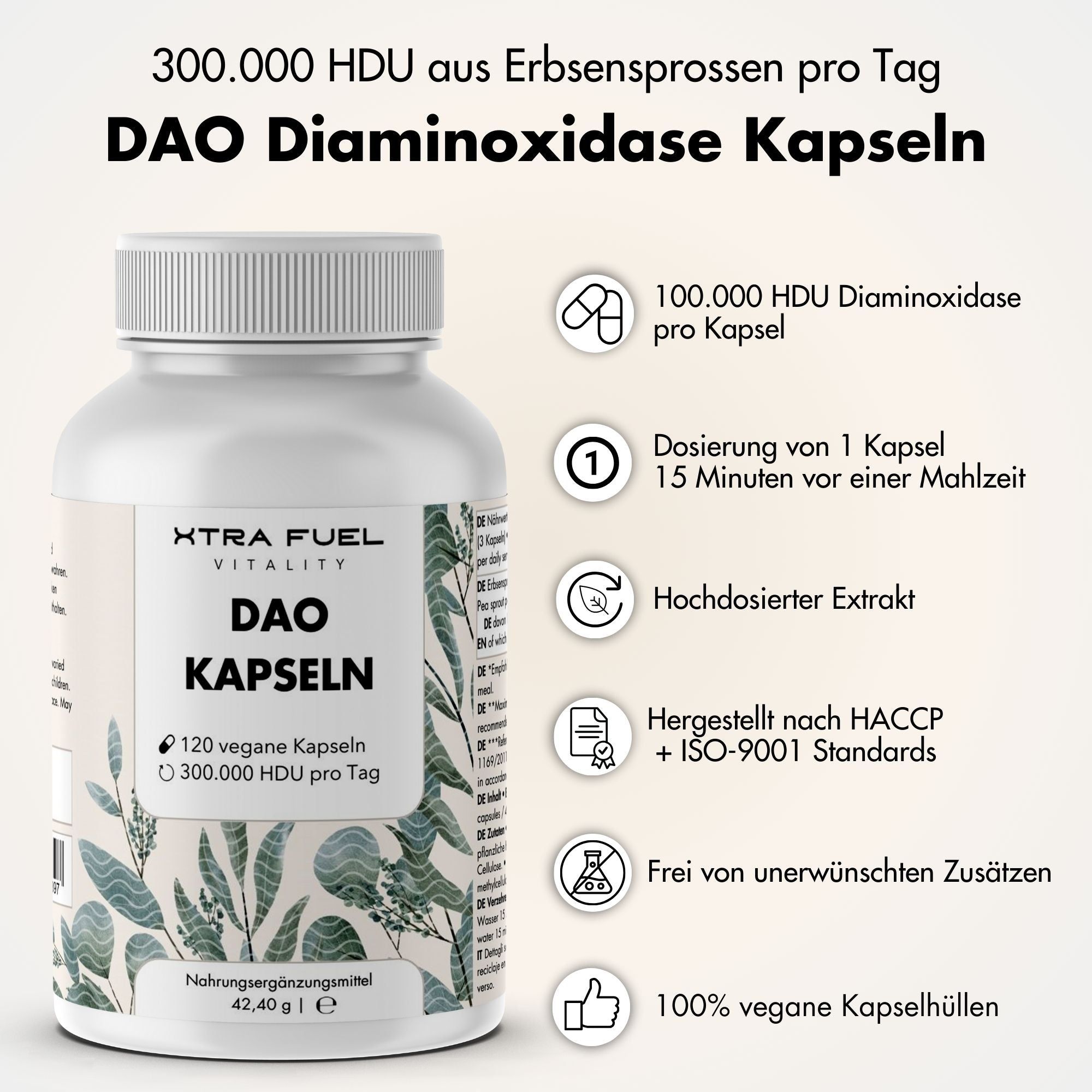 Xtra Fuel Dao Vegane Diaminoxidase Hdu Kapseln G Shop Apotheke