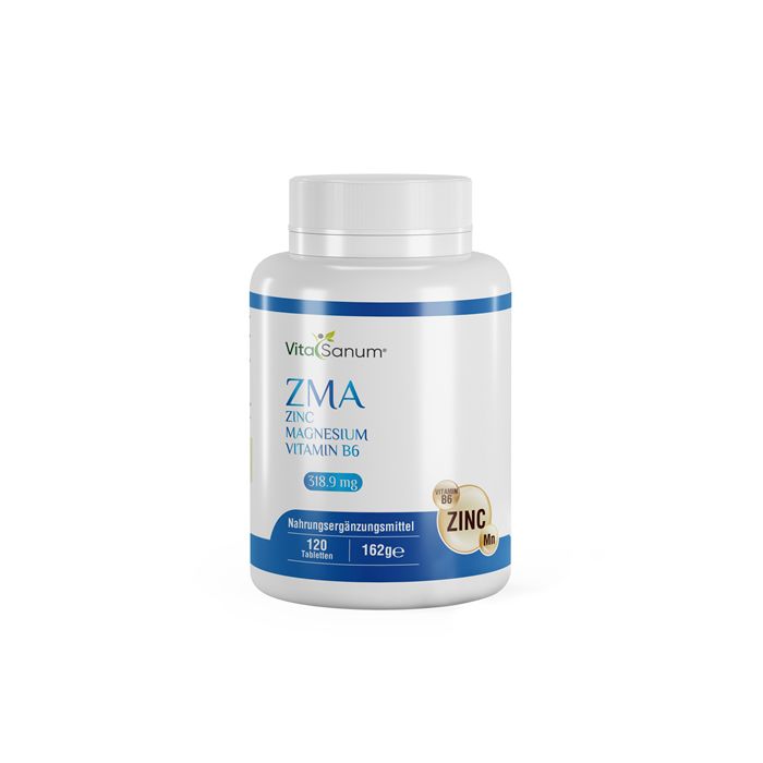 VitaSanum ZMA Zink Magnesium Vitamin B6 120 St Shop Apotheke