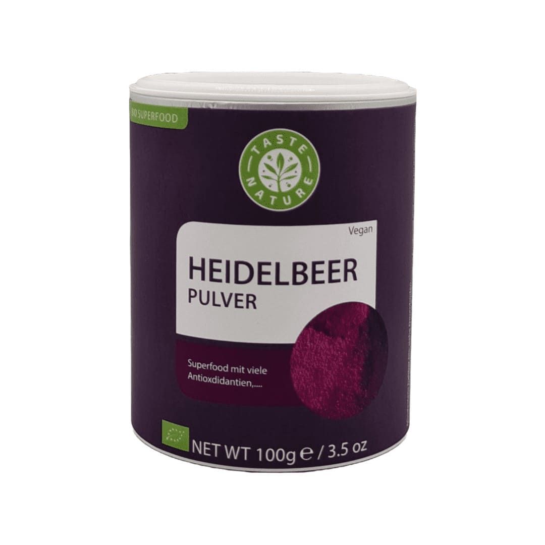 Taste Nature Bio Heidelbeer Pulver G Shop Apotheke