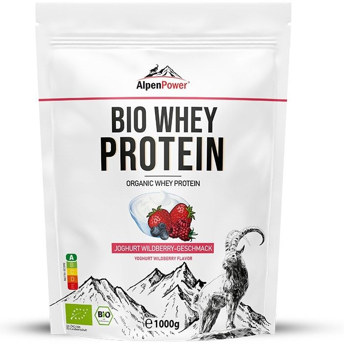 Alpenpower Bio Whey Protein Joghurt Wildberry G Shop Apotheke