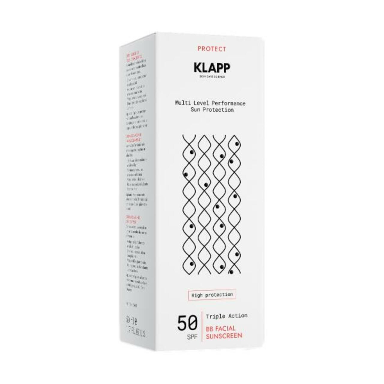 Klapp Multi Level Performance Sun Protection Triple Action Facial