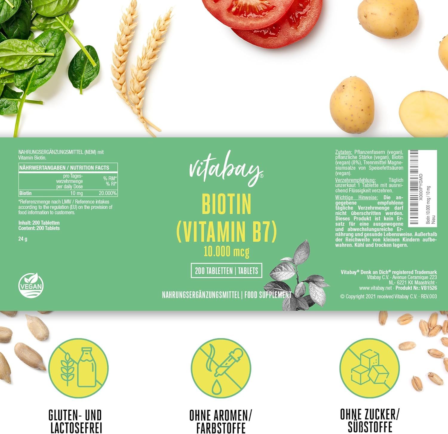 Vitabay Biotin Mcg St Shop Apotheke