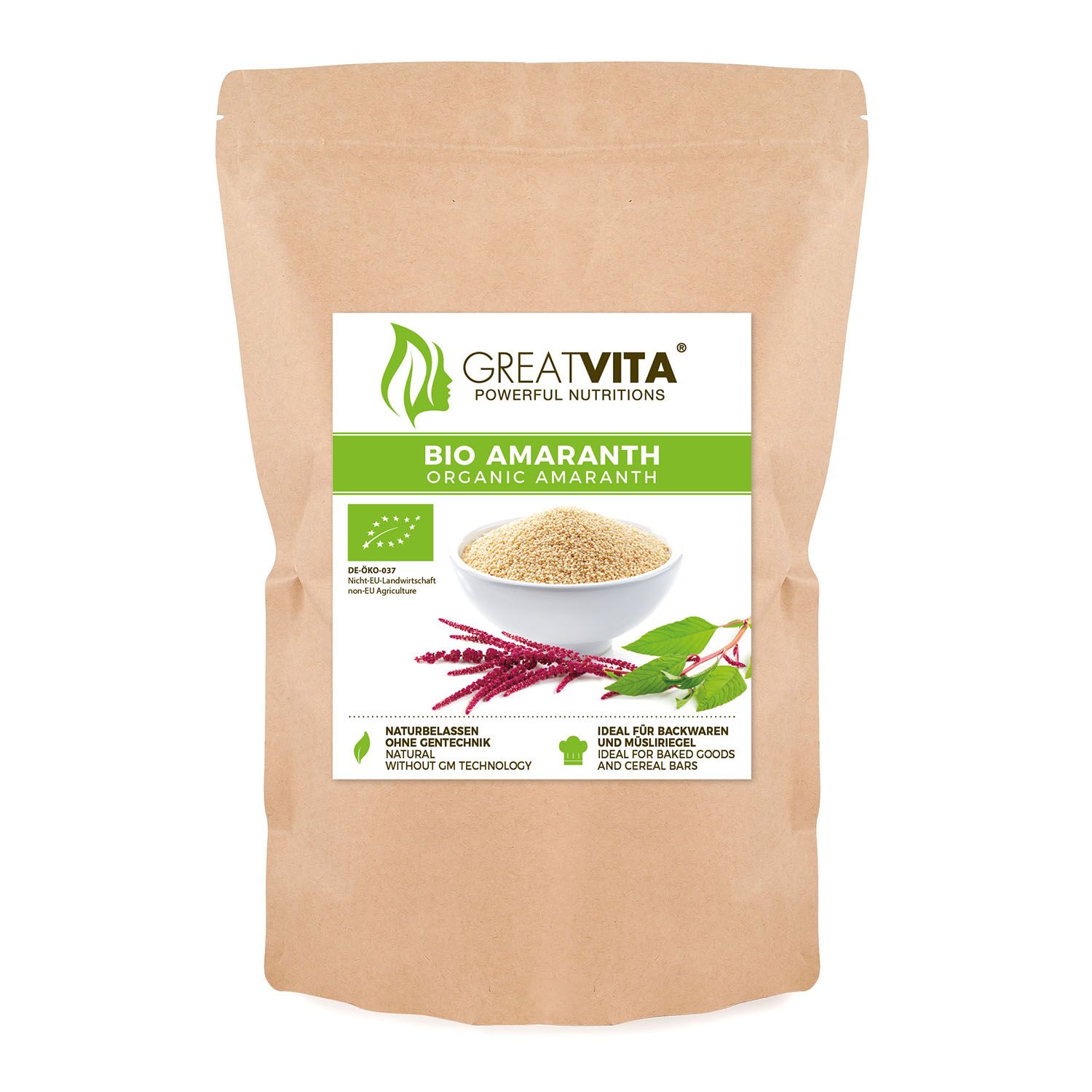 GreatVita Bio Amaranth 1000 G Shop Apotheke