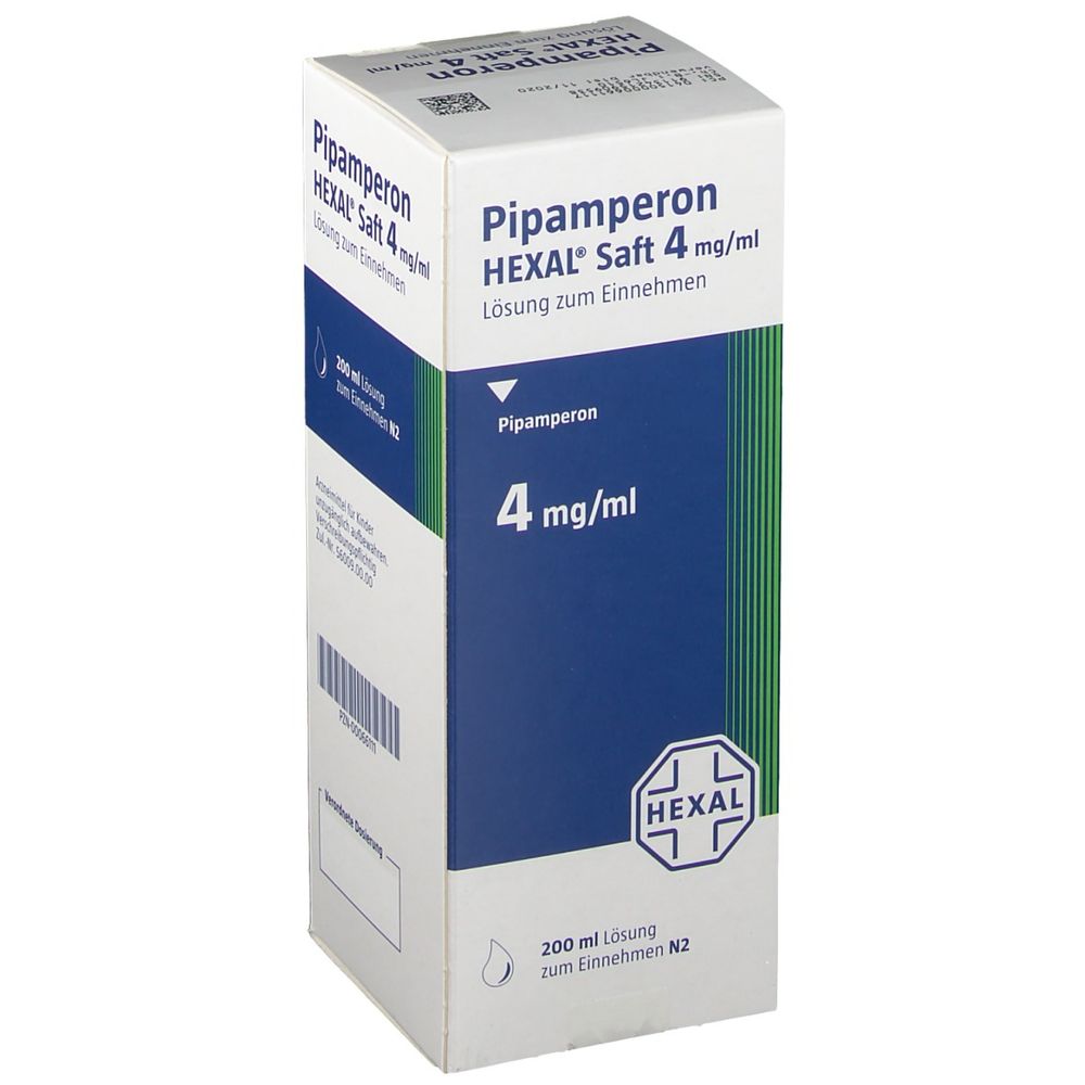 Pipamperon Saft 4 Mg Ml Dosierung