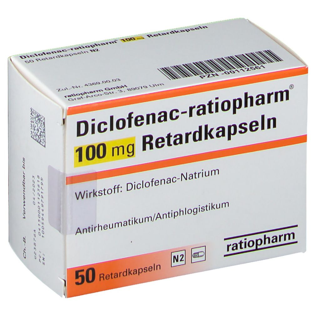 Diclofenac Ratiopharm Mg St Shop Apotheke Com