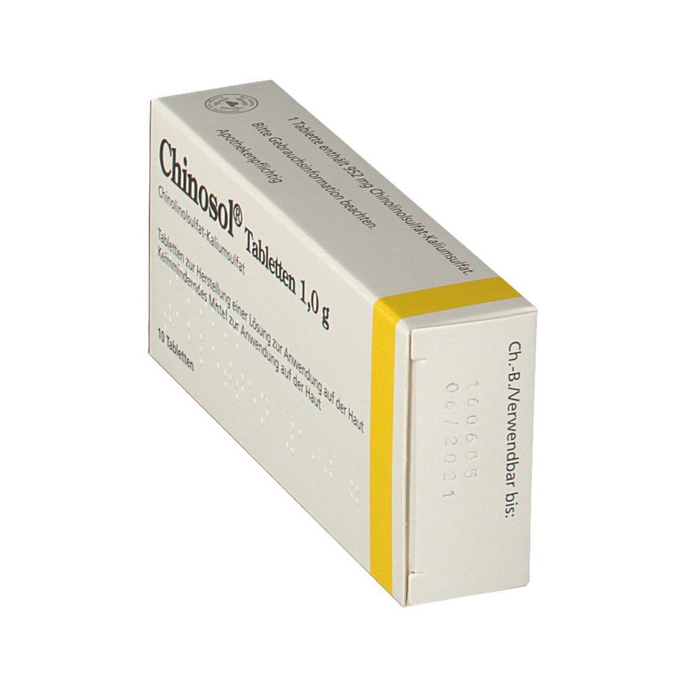 Chinosol® Tabletten 1,0 g 10 St Chinosol® Tabletten 1,0 g 10 St