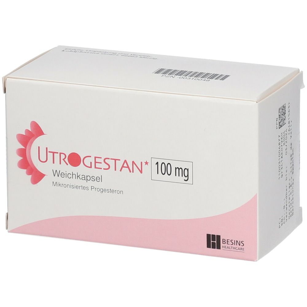 UTROGESTAN 100 mg Weichkapseln 90 St