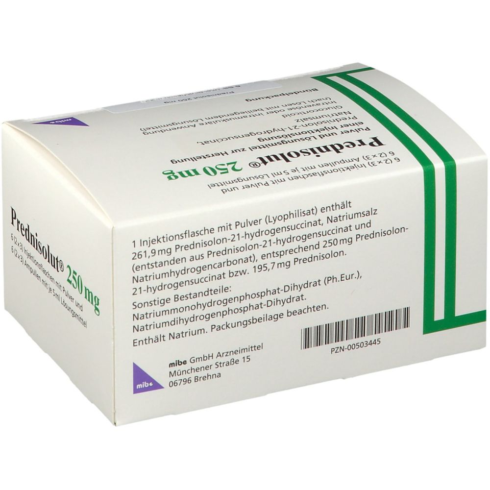Prednisolut® 250 mg 6 St - shop-apotheke.com
