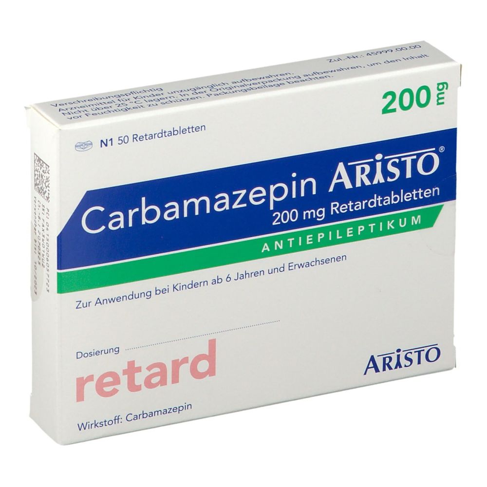 Carbamazepin Aristo® 200 mg 50 St - shop-apotheke.com