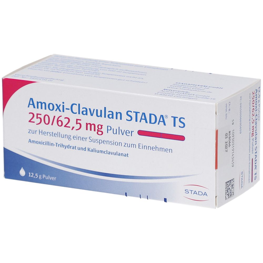 AmoxiClavulan STADA® 250/62,5 mg Pulver 100 ml