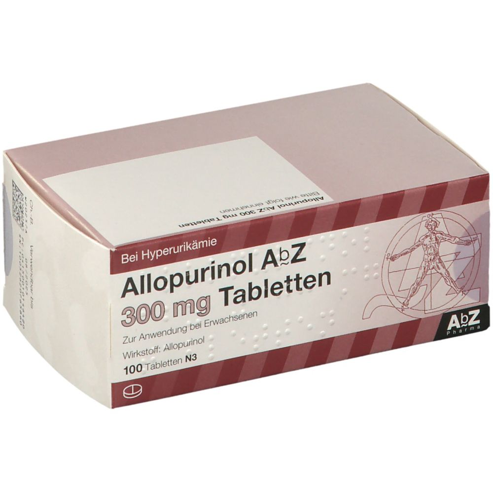 Allopurinol AbZ 300 mg 100 St - shop-apotheke.com