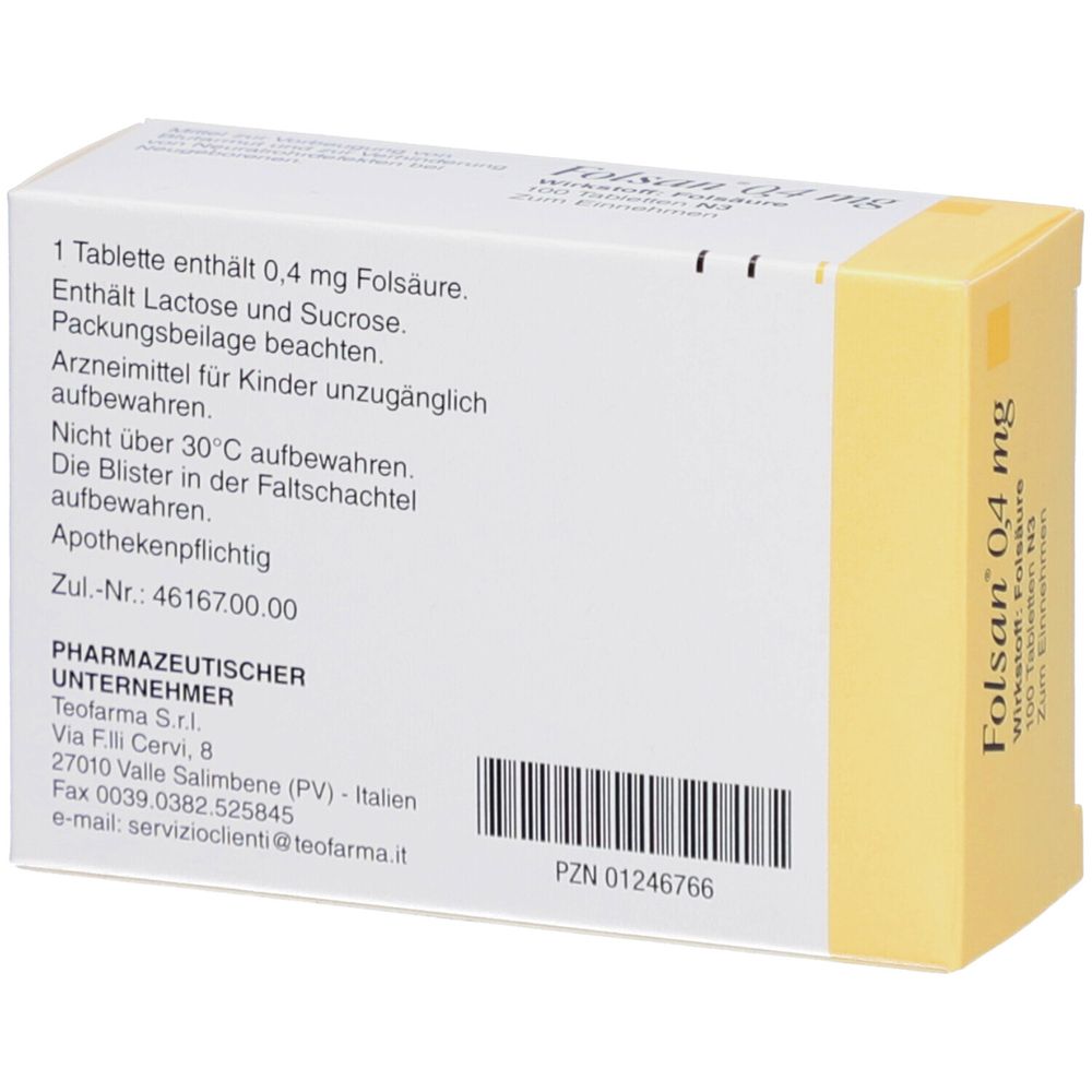 Folsan® 0,4 mg 100 St - shop-apotheke.com
