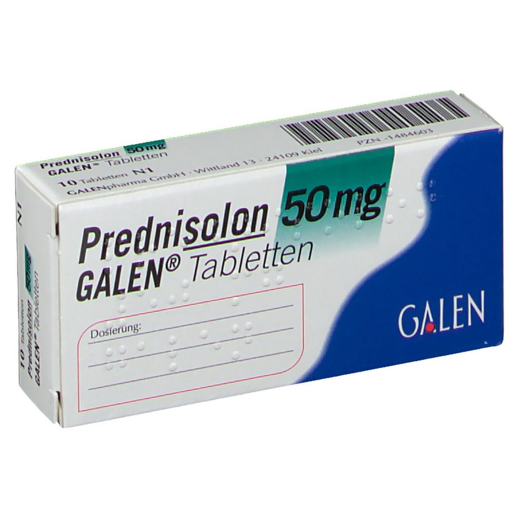 Prednisolon 50 mg GALEN® 10 St - shop-apotheke.com